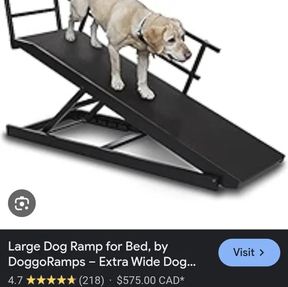 Doggo Ramps Pet Ramp Brown Wood - Picture 10 of 10